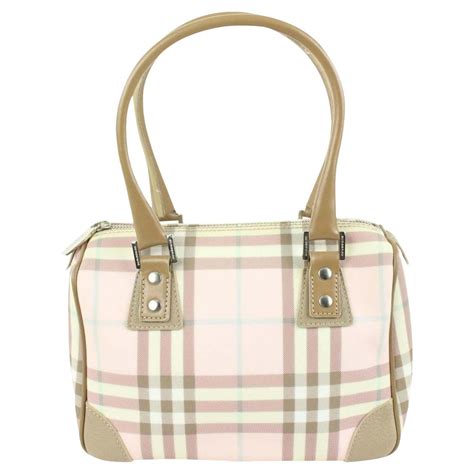 burberry london check satchel|Check E.